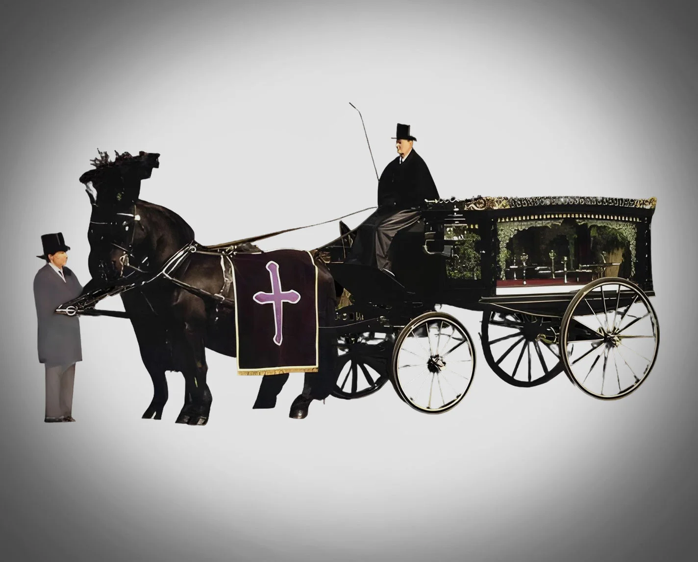 Horsing Carriage – Black